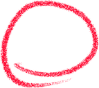 Crayon Hand Drawn Circle Illustration